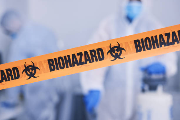 Professional Biohazard technician working in George, IA